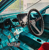 Tableta Lenovo M9 en soporte de columna para volante: inclinación ajustable